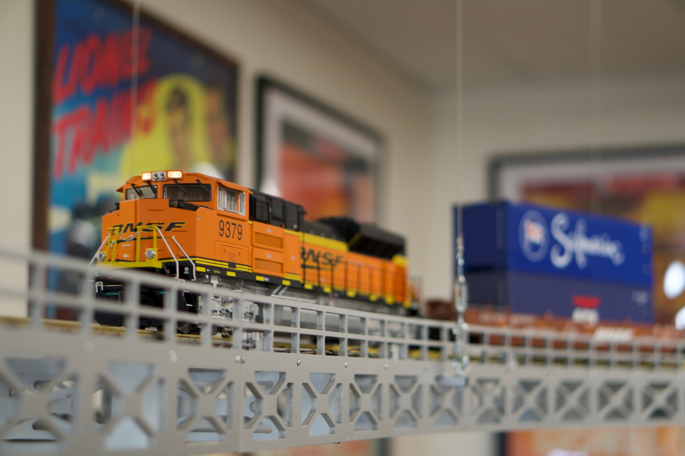 A closer look at the G scale track